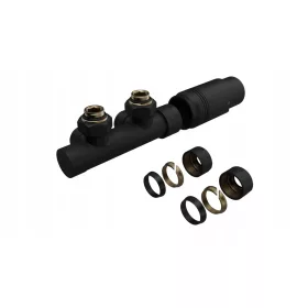 Radiátorszelep + maszkoló rozetta készlet TESZT