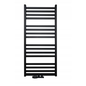   Regnis 712 W-os vizes fürdőszoba radiátor 530 x 1500 mm fekete