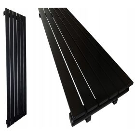  LOFT dekoratív RADIATOR 180x45 Matt fekete szerkezet 1102W