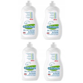   Tartozékok cumisüvegek mosásához - Dzidziuś gel buters vásárláshoz 4x 500ml 4pak