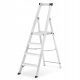 Magasabb létra 2,84 m alumínium 1 x 4 150 kg-ig