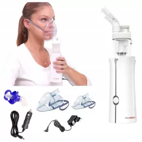   Gyermek inhalátor - Rossmax NH60 hordozható inhaláló + 2 maszk cumi