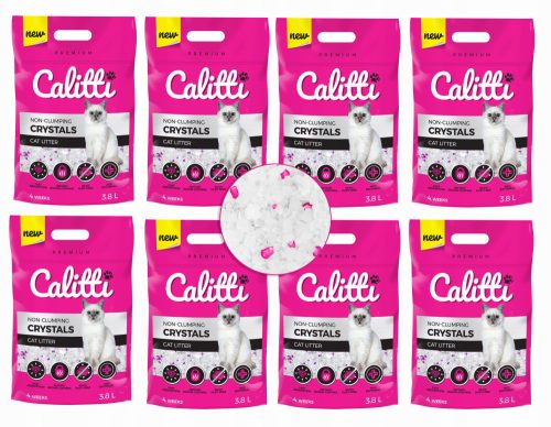 Alom macskáknak - Calitti Crystals szilikon macskaalom 8x3,8l