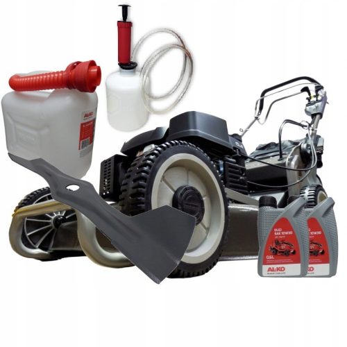  Weibang benzines fűnyíró 196 cm³ kapacitással kosár 60 l, vágási szélesség 51 cm
