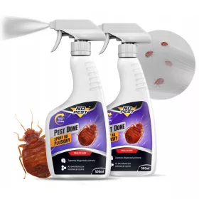    Permetező, aeroszol csótányok, hangyák, poloskák ellen No-Pest 1 kg 500 ml