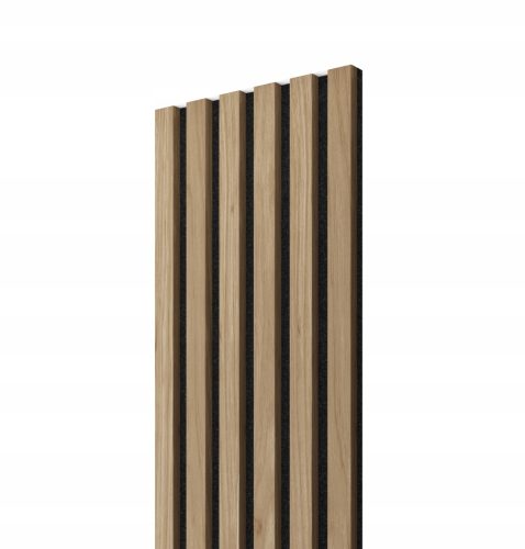 3D lécek filcen - Akusztikus panel - Natura Oak
