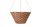  Dixiestore virágcserép 31 cm x 31 x 16 cm átmérő 31 cm műanyag barna és bézs árnyalatú