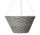  Dixiestore virágcserép 31 cm x 31 x 16 cm átmérő 31 cm műanyag szürke és ezüst árnyalatok