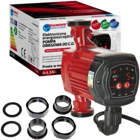    Elektronikus keringető szivattyú központi fűtéshez 5N-180 gyémánt