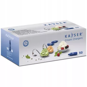  Kayser tejszínhabos szifonpatronok 1 l 50