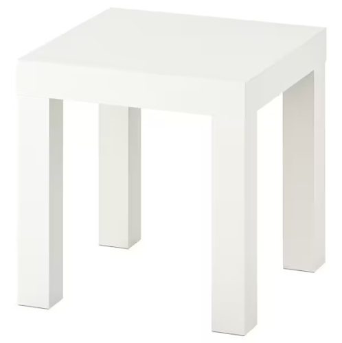  IKEA LACK asztal dohányzóasztal PAD 35x35cm FEHÉR