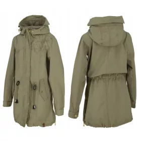   Gyermek kabát - X027 Pamut parka kabát, kabát, 164-es méret