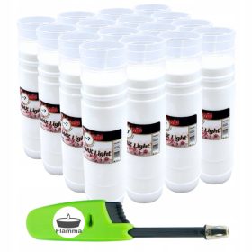   16× Olajbetét gyertyákhoz Maxlight 23,5 cm + Kihúzható gyertyagyújtó ingyen!