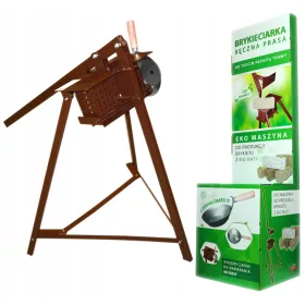 KÉZI BRIKETTŐGÉP PRÉS FŰRÉSZPAPÍR FŰHEZ