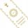  Organza Communion asztali futószalag nyomattal 35cm - 5m