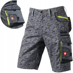   Engelbert Strauss rövid munkanadrág Nyári munkanadrág Pixel rövidnadrág 95620 r. 46