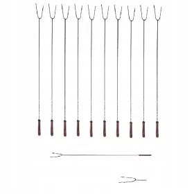   Villa, grillező pálca - TŰZVILLA-BOLTOK GRILLBODAK 140CM-10 DB