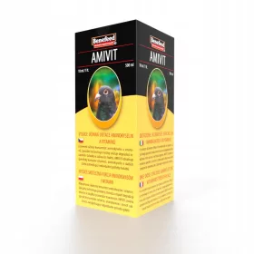   Vitaminok papagájok - Amivit 500 ml -es vitamin -aminosavak halmaza a galambokhoz