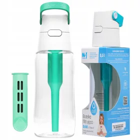   Vízszűrő palack - Szűrő palack dafi szilárd 0,5l türkiz menta menta