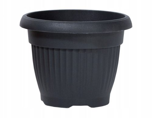  Prosperplast virágcserép 40 cm x 40 x 31,5 cm átmérő 40 cm műanyag szürke és ezüst árnyalatok