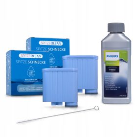    2× Spitze Clean Spitze Schnecke vízszűrő + 2 egyéb termék