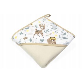   Baba törölköző kapucnival - Fürdőruhás motorháztető 95x95 ankras törülköző