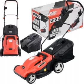   Elektromos fűnyíró - Elektromos fűnyíró 1800W 38cm 50L beállítás Yato