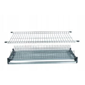   Edény szárító - Edénylefolyó szekrényhez, 80 cm, fehér - MINŐSÉGI