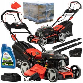   Benzines fűnyíró - Scheppach dízel fűnyíró 200cm3 aku indító