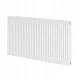  Invena 1347 W-os acéllemezes radiátor, fehér, 800 x 550 x 104 mm - oldalsó csatlakozás