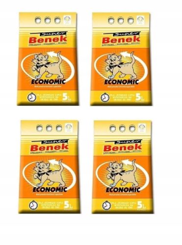 Alom macskáknak - Macska kavicsos Super Benek gazdasági 4x5l