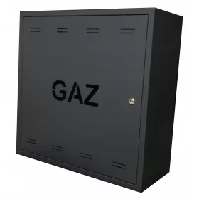 Gázdoboz 60 X 60 X 25 ANTRACIT, GAS felirat