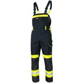   ART.MAS hosszú munkanadrág CLASSIC VIS fényvisszaverő dungaree munkanadrág, 46-os méret