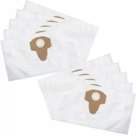  Qwerty szintetikus porzsákok porszívókhoz, 10 db.