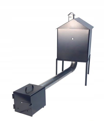  Kerti Smokehouse Acél Fém Smoker