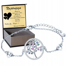    Mennica Świdnicka IUML0050 ezüst csukló karkötő. 925 20,5 cm