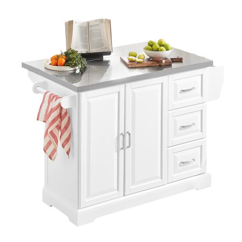  Vásároljon FKW41-ST konyhai kocsit 46 x 130 x 91 cm fehér