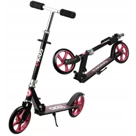 QKids HUBA00001 kétkerekű robogó Fekete, rózsaszín