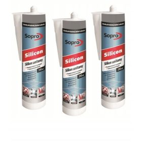   Szilikon tömítők, ragasztók -  SOPRO EGAZATI SZILIKON 052/310 ML Színtelen 00