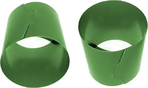  Globális virágcserép 8 cm x 8 x 8 cm, átmérője 8 cm, műanyag, zöld árnyalatú