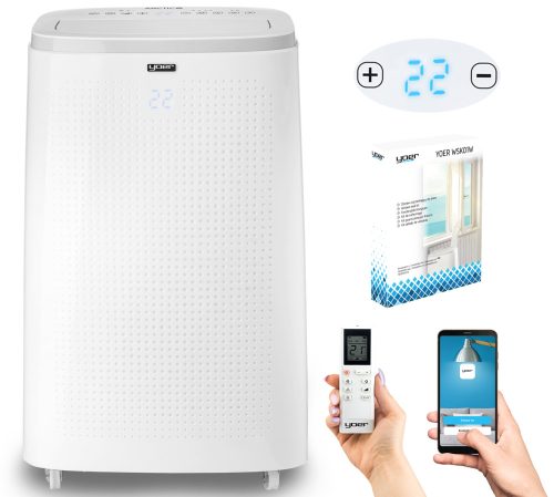 4in1 Yoer 4200W WiFi hordozható klíma 60m2