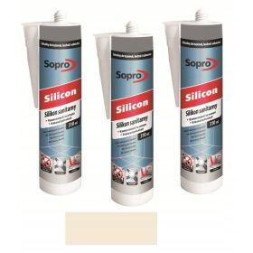   Szilikon tömítők, ragasztók -  SOPRO EGAZATOS Szilikon 310 ml Jasmine 28