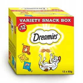   Macskaeledel, finomság macskáknak - Dreamies finomság egy macskakeverékhez 12x60g