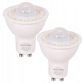 LED izzók 2x mozgásérzékelő 5W szál GU10