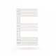  Sophia fürdőszoba radiátor 850x600 fehér létra