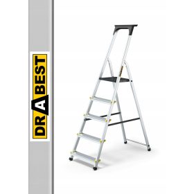 Drabest létra 2,97 m alumínium 150 kg-ig