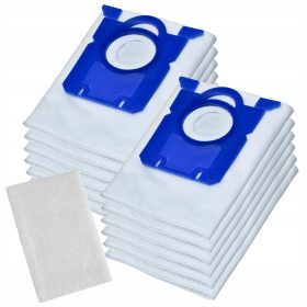    Profi&Home ASH-E5/PH5SP szintetikus porszívó zsákok 12 db + Asahi bemeneti szűrő