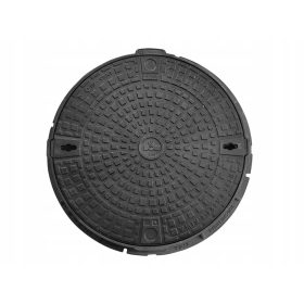   Kerek öntöttvas szeptikus tartály nyílás B125 DO600 H=80mm