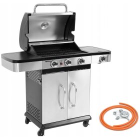   Gáz grillsütő . 3 égőgáz grill Yato YG-20002 kályha segítségével