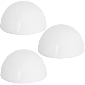  Monzana beágyazott napelemes lámpa, fehér, 9,8 cm, 3 db.